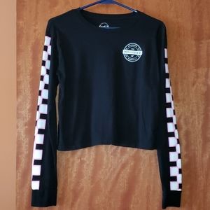 Awesome Crop Top w/ Color Changing Checks